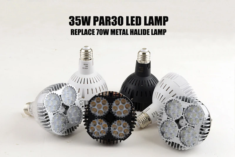 2 PACK 35W светодиодный PAR30 лампа замена 70W Металлогалогенная прожектор CDMT