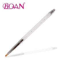10 шт. 6# bqan дизайн бренда Алмазный гель Кисточки с Одежда высшего качества круглый нейлоновые волосы УФ гелевая ручка