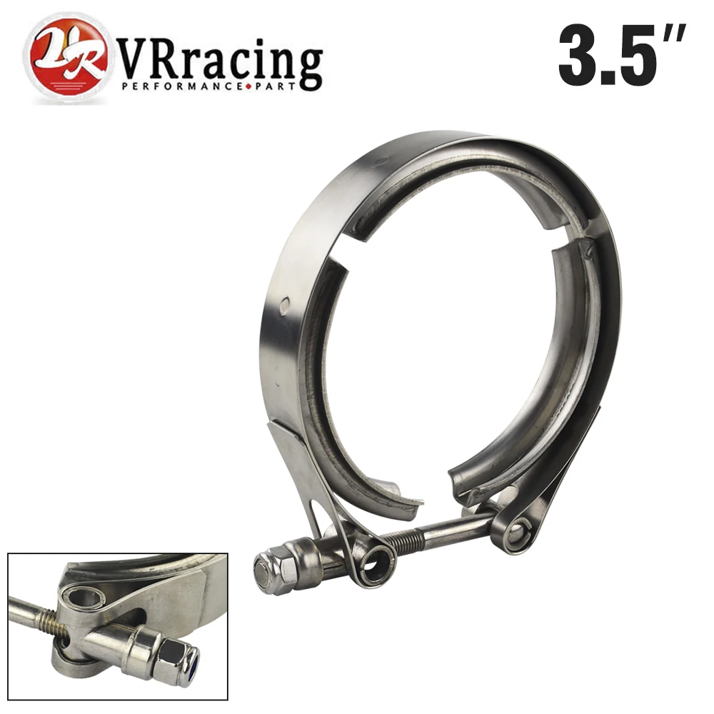 

VR RACING - 3.5" STAINLESS STEEL 304 TURBO/INTERCOOLER/DOWNPIPE/DOWN PIPE/HOSE NORMAL OR QUICK RELEASE V Band CLAMP VCN35/VCQ35