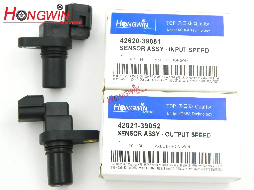 HW Input Output Speed Sensor Fits Hyundai ELANTRA TIBURON TUCSON SONATA SANTA FE XG300 AZERA XG350 ENTOURAGE 4262039051//4262139052