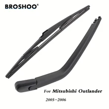 BROSHOO – bras d'essuie-glace arrière pour Mitsubishi Outlander Hatchback (2005 – 2006), 355mm, style automobile