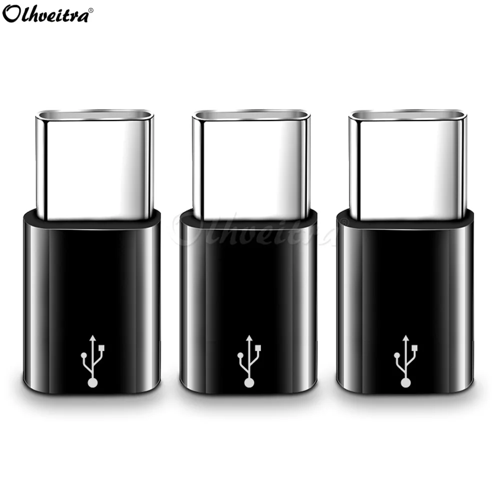 Olhveitra mi cro USB to usb-c адаптер для Xiaomi 8 huawei P20 Коврики 20 Pro samsung S9 плюс один LG type-c Adaptador tipo c