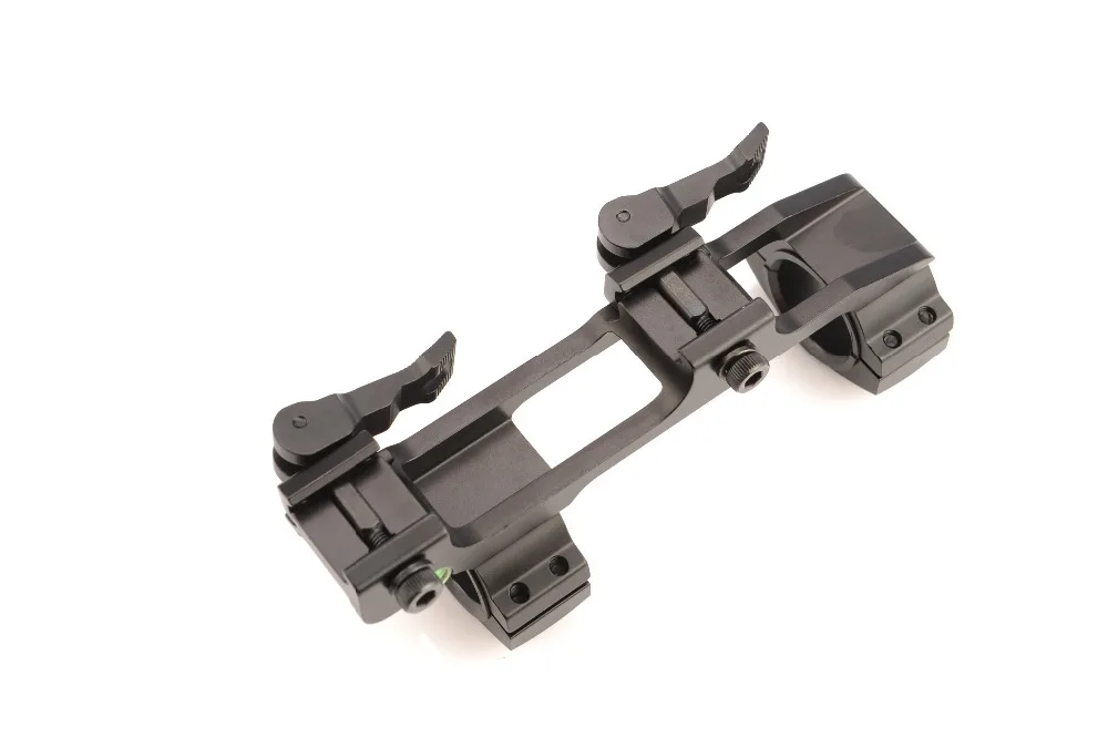 Base de Montagem com Espírito Acessório para a Caça Picatinny Trilho Âmbito Anel qd Buble Nível Arma 30mm - 25.4mm 12 Picatinny trilho 30mm 25.4mm âmbito anel qd