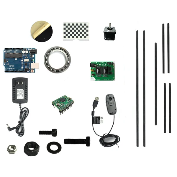 3D scanner Open source adapter plate precision