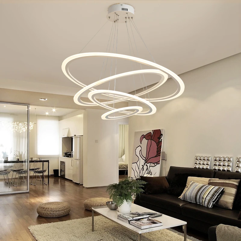 acrylic modern led ceiling chandelier lights