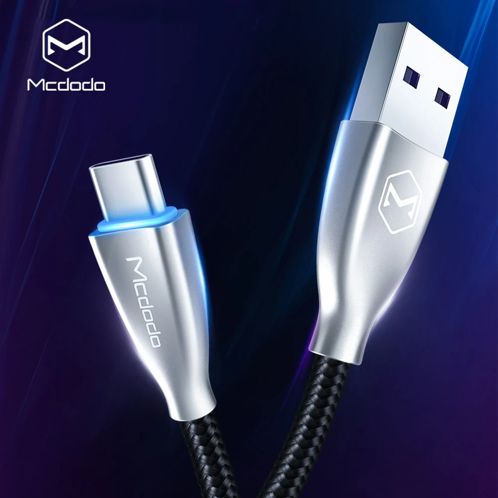 Кабель Mcdodo USB Type-C 5A кабель C для быстрой зарядки HUAWEI Mate 10 P20 P10 lite Samsung Galaxy S9 S8 Xiaomi