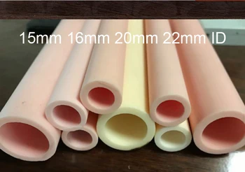 

15mm 16mm 20mm 22mm id Ceramic tube earthenware pipe stoneware pipe alundum tube high temperature thermocouple protect porcelain