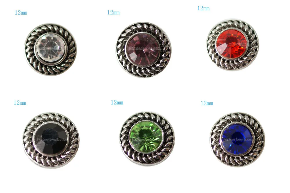 10 шт./лот partnerbeads Малый 12 мм кнопки сменные Jewelry Имбирное печенье ювелирные изделия