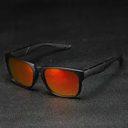 Марка дизайн поляризованные солнцезащитные очки Для мужчин для вождения квадратный металлический каркас Для мужчин очки мужские очки UV400