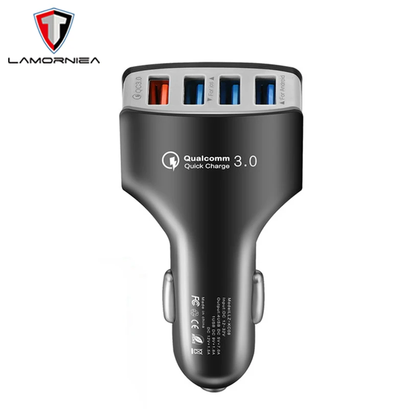 Lamorniea سيارة USB شاحن سريع السريع الهاتف المحمول شاحن سيارة محول ل فون XS زائد Xiaomi سامسونج باد اللوحي سيارة -شاحن Lamorniea سيارة USB شاحن سريع السريع الهاتف المحمول شاحن سيارة محول ل فون XS زائد Xiaomi سامسونج باد اللوحي سيارة -شاحن