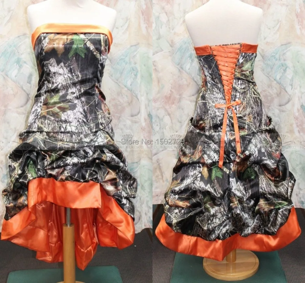 Camo wedding dresses short 2017 Camo wedding dresses short 2017