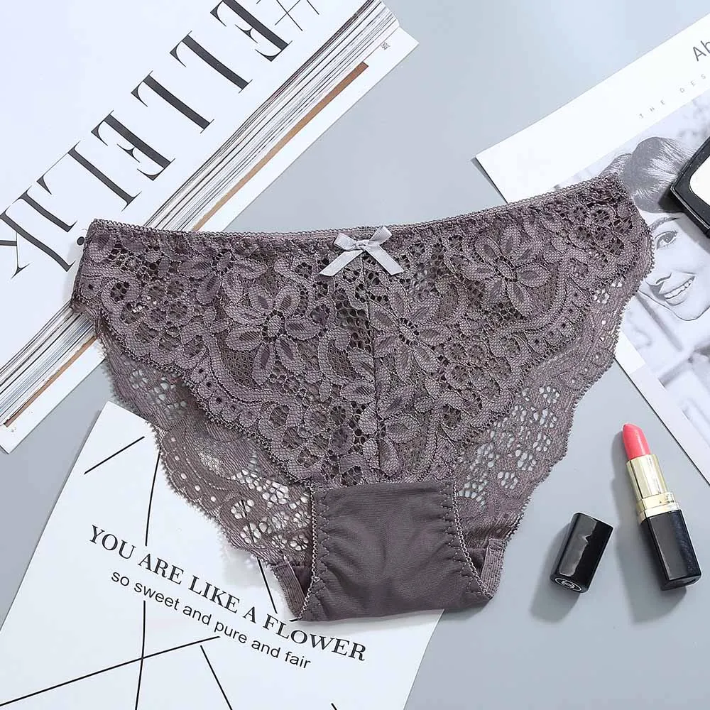 Gray panties Без стального кольца, пуш-ап нижнее белье, женский костюм, бюстгальтер, собранный на маленькую грудь, сексуальные кружевные бюстгальтеры, тонкая секция, получена - Цвет: Gray panties