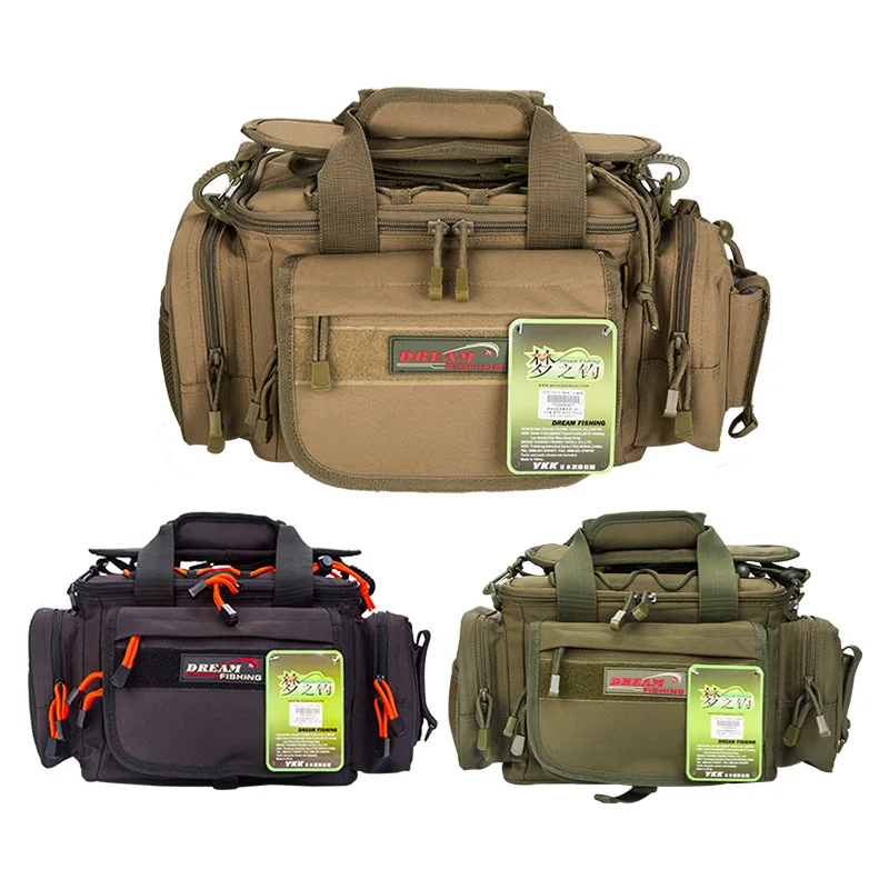 

Dream Waterproof Bag 40*23*19cm Large Capacity Nylon Multifunctional Backpack Trekking Sport Travel Camping Hiking Fishing