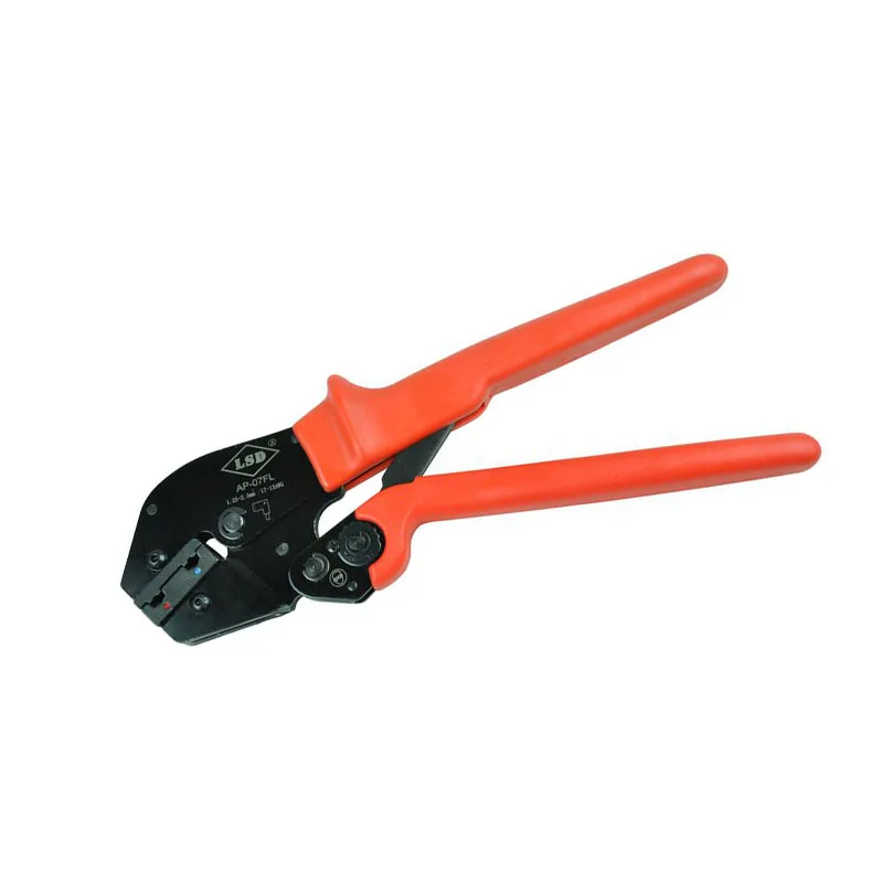 

AP-07FL High Quality Hand Crimping Tools for Tab 90 flag terminals 1.25-2.5mm2 3-6AWG Ratchet Crimper pliers