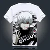 Токийский Гуль, футболка, новинка, японское аниме Ken Kaneki, костюм для косплея, удобная дышащая футболка из молочного волокна для мужчин и женщ... ► Фото 1/6