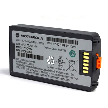 Darmowa wysyłka nowy 4800 mAh dla Motorola Zebra Symbol MC3090 MC3190 MC3100 bateria 4800 mAh P N 82-127909-02 Rev B tanie i dobre opinie Brak WUJXFL Stock