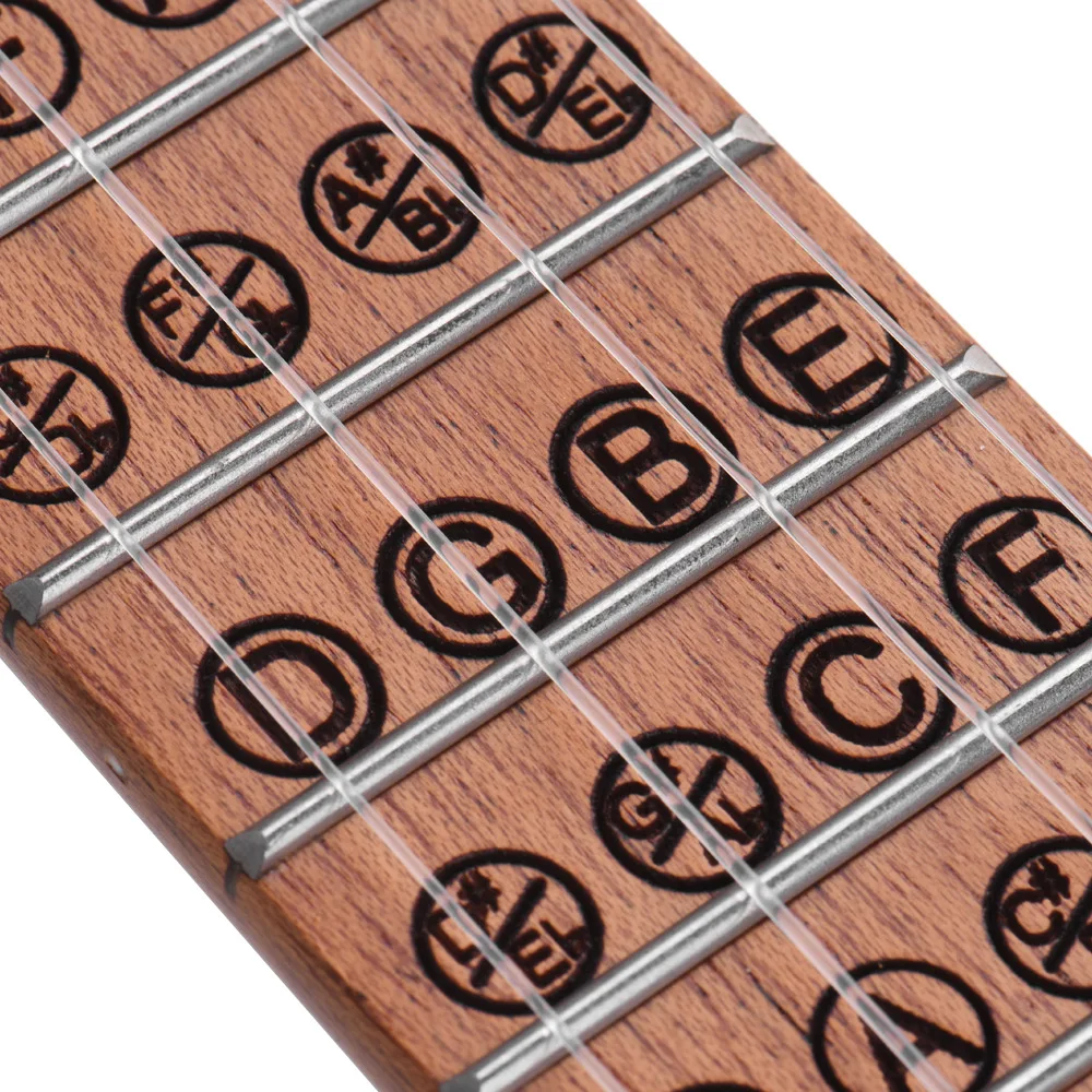Горячая продажа 23 &quotАкустический концертный укулеле Ukelele Uke из красного дерева