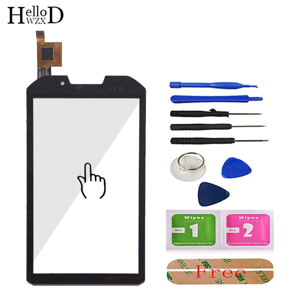 

4.3'' Top Front High Touch Glass Digitizer Glass Panel For DNS SD01 Touchscreen Touch Screen Glass Lens Sensor Free Adhesive