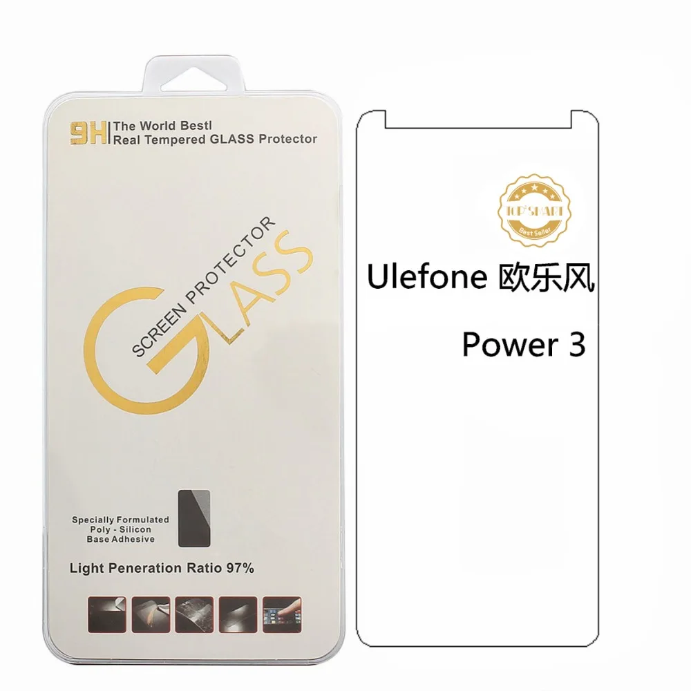 Лучшее качество для Ulefone POWER 3 3S power 2 закаленное стекло 9H 2.5D Защитная пленка экрана