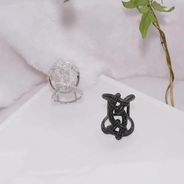 Designer Fashion 925 Sterling Silver Jewelry 3A Cubic Zirconia Party Ring