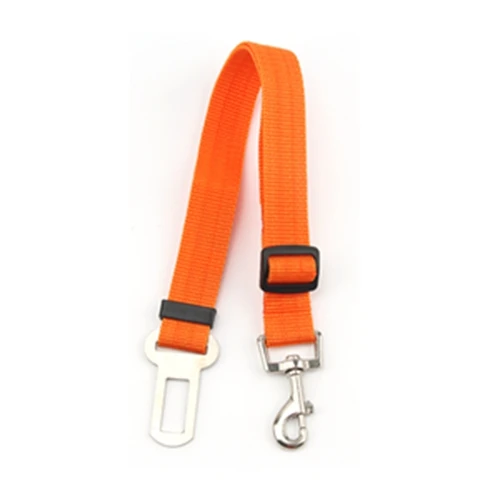 Остегиваемый ремень безопасности для перевозки собак и других питомцев - Цвет: orange
