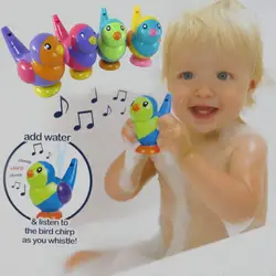 В форме милых птичек свисток Дети музыкальный гаджет для ванной игрушка для обучения игрушки MM704