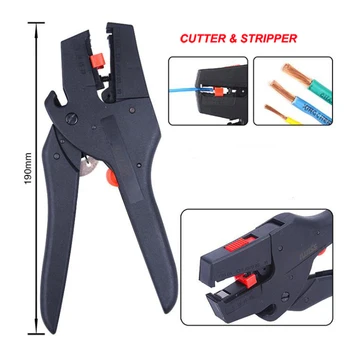 

Self-Adjusting insulation Wire Stripper wire stripping range 0.08-6mm2 Multi-tool TOOL wire cutter cutting