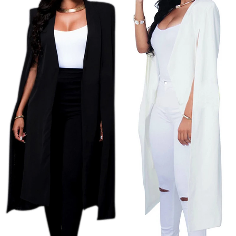 cape blazer coat
