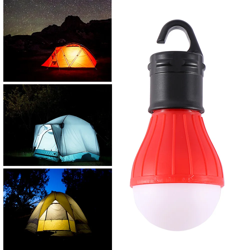 

Outdoor Portable Mini Lantern Tent Light LED Bulb Emergency Lamp Waterproof Hanging Hook Flashlight For Camping Promotions