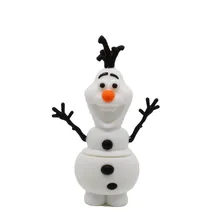 Милый мультяшный USB 2,0 флеш-накопитель Олаф милый снеговик Usb флеш-накопитель 4 ГБ 8 ГБ 16 ГБ 32 ГБ флеш-накопитель карта памяти U диск