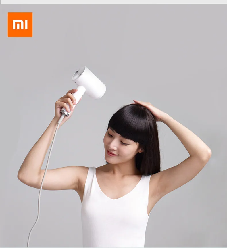 xiaomi mi jia zhibay Портативный анион HL3 1800 Вт 2 скорости температуры mi фен для путешествий xiaomi домашние комплекты