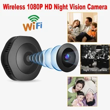 HD WiFi мини камера Спорт DV camera 1080 p 720 P с ночной версией микро DVR Дистанционное управление датчик движения камера Поддержка Скрытая карта