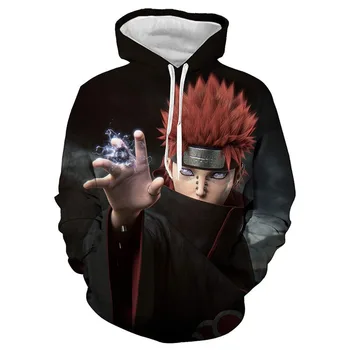 

2019 New 3D Naruto Hoodies Men Women Casual Fashion Funny Harajuku Brand Men Hoodie Streetwear Hip Hop Sweatshirts Mens Clothes