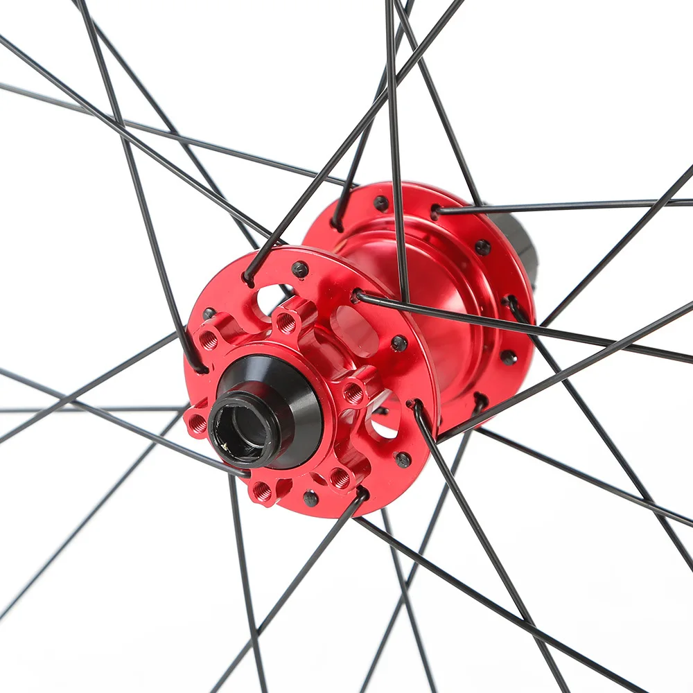 700C Wheels 36mm Depth Disc Brake Racing Rims FV Valve Road Bicycle Wheelset With Adapter Convert Thru-axle Quick Release