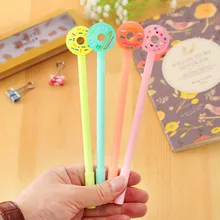 4 шт./партия, новая милая красочная гелевая ручка для школы и офиса