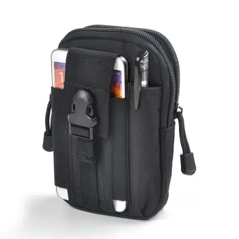 2016 Mens D30 Waterproof Military Belt Waist Bags 1000D Nylon Mobile Phone Wallet Travel  Pouch Bolsa