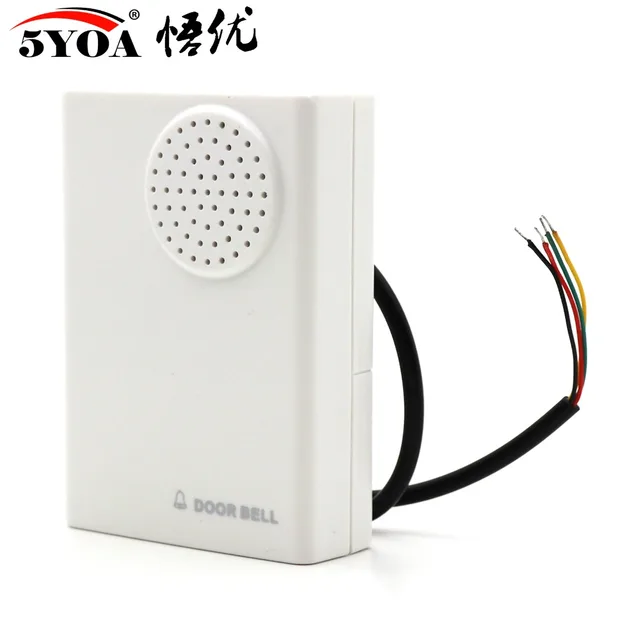 Door Bell 12V Wired and Battery two types Doorbell for Door Access Control System ding-dong sound 5