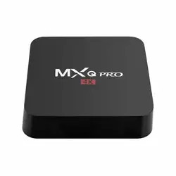 Mxq Pro Android 7,1 RK3229 четырехъядерный 1 + 8G 2 + 16G Smart tv Box 4 K x 2 K wifi телеприставка медиаплеер ЕС