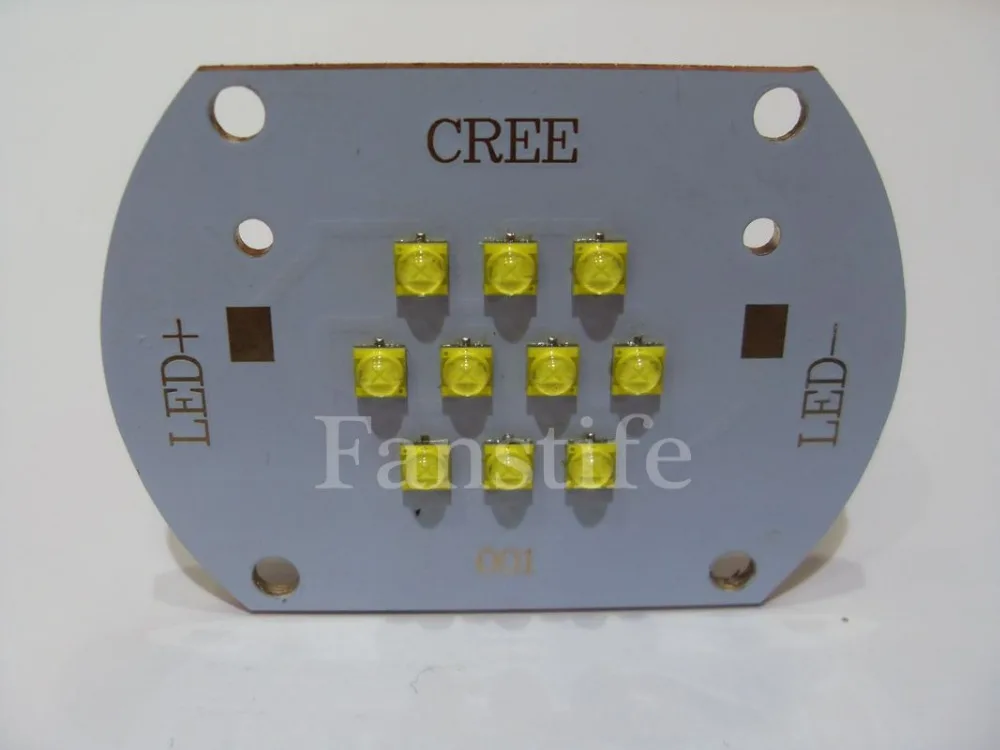 50 Вт CREE XTE холодный белый теплый нейтральный светодиод высокой мощности на медной