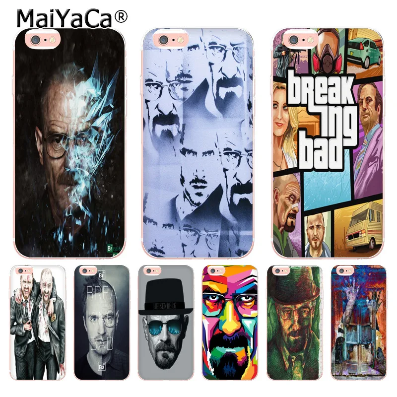 Роскошный гибридный Чехол MaiYaCa Breaking Bad для iPhone 8 7 6 6S Plus X xs max xr 5 5S SE 11pro | Мобильные