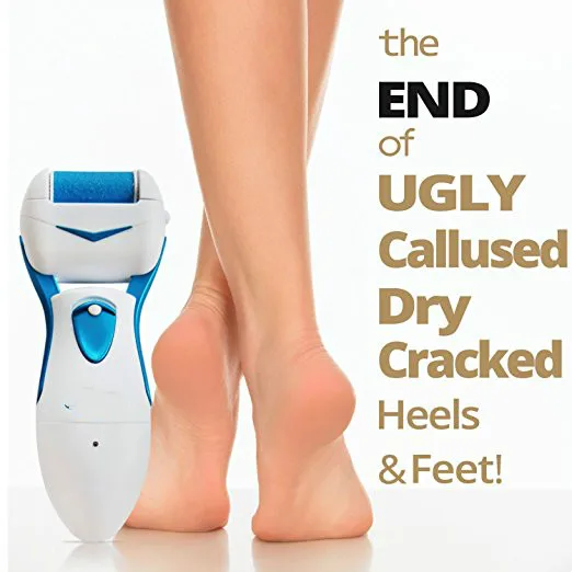 Rechargeable Electric Foot Care Tool Grinding Pedicure Kit Roller Feet File Dead Skin Callus