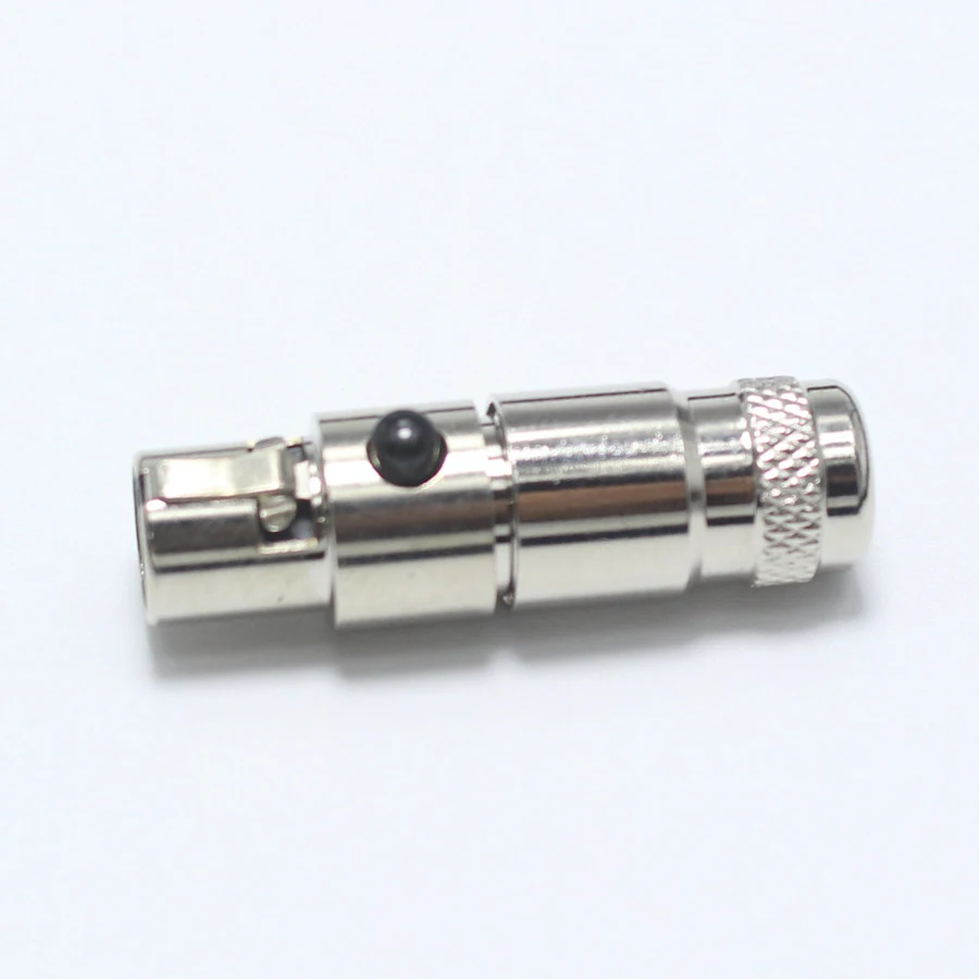 1 шт. Mini XLR 3 Pin Female jack маленький XLR 3 P Аудио разъем металлический микрофон разъем микрофонный адаптер для OD5mm кабель