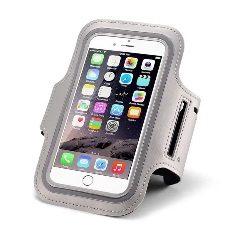 

Sports Running Workout Silicone Armband Case Cover with Extension Straps for iPhone 6s/6