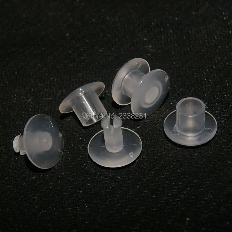 100pcs White Plastic Paper book binding screw post book picture binding