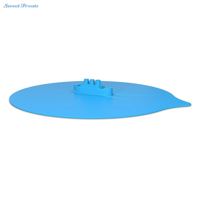 Sweettreats крышка от пара Универсальный силиконовый горшок крышка сковорода инструмент для приготовления пищи сковорода крышка вскипятить над разливом Пробка Крышка безопасный - Цвет: BLUE