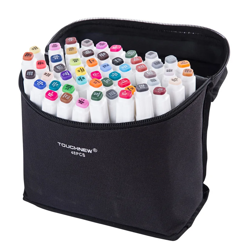 

Art Markers Set Alcohol Dual Headed Graffiti Pen Animation Manga Architecture Sketching Marker For Drawing