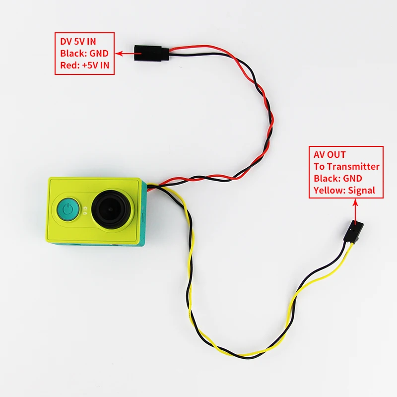 5.8Ghz Transmitter FPV Micro USB to AV Out Real time Output Video Audio