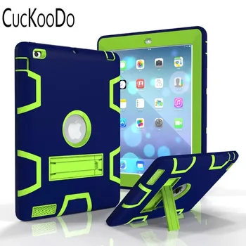 

CucKooDo [Three Layer] Convertible [Heavy Duty] Rugged Hybrid Protective With KickStand Case For iPad 2/iPad 3/iPad 4 9.7-inch