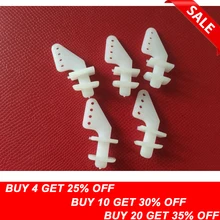 10 компл./лот Servo аксессуары для авиамоделей с четырьмя отверстиями угла руля KT машина для пористого полиэтилена