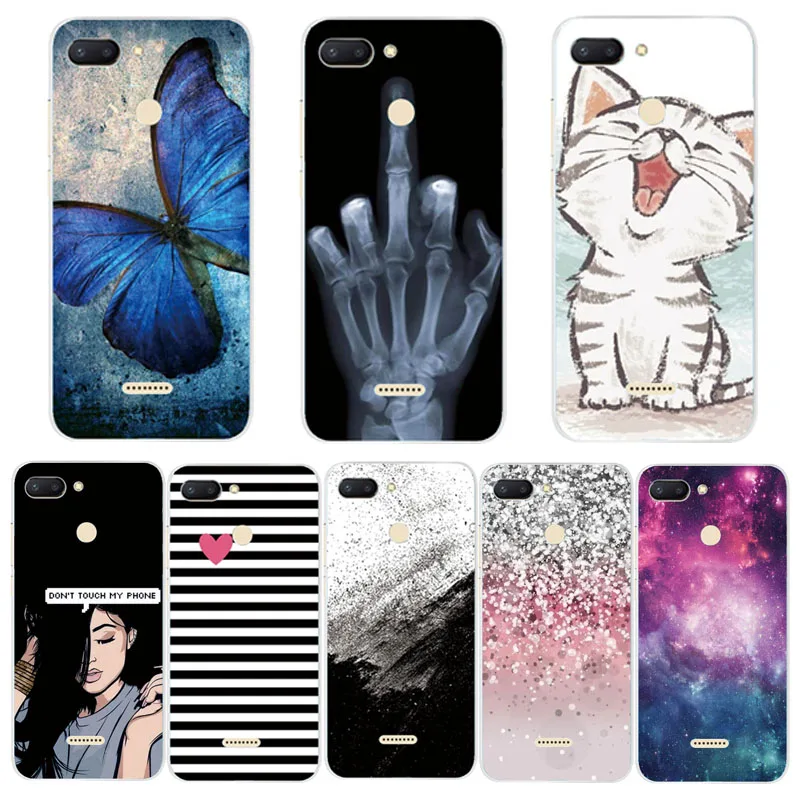 

Soft Silicone Case for Xiaomi Redmi 6 6A Cover TPU Back Phone Cover for Xiaomi Redmi6 Case Shells for xiaomi redmi 6 A Fundas